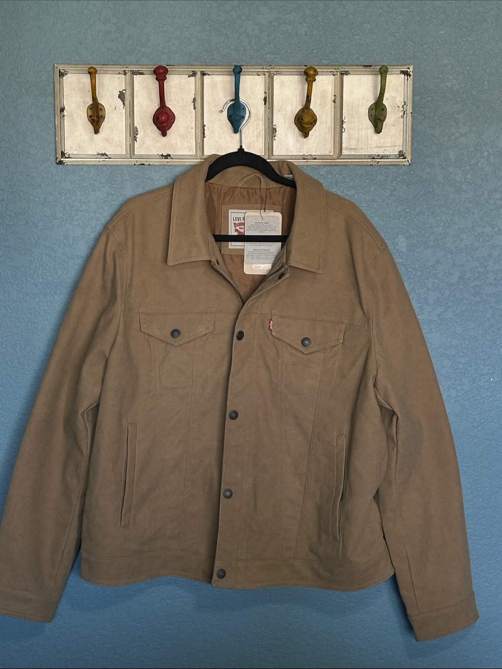 Levi's Brown synthetic suede Work Jacket
